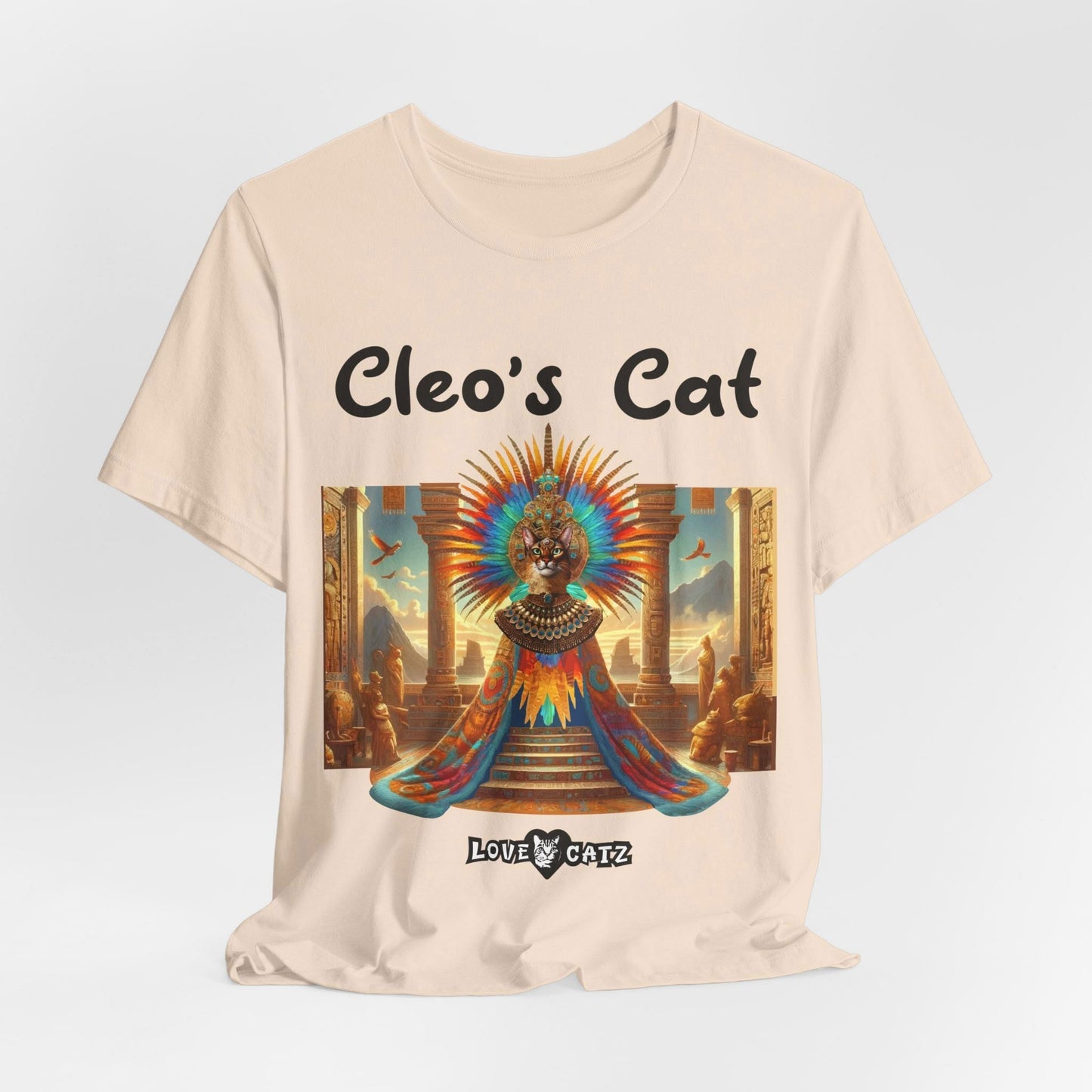 Cleo's Cat Story: T-shirt (2XL–5XL) - Design 01 - Double-Sided