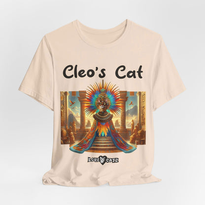 Cleo's Cat Story: T-shirt (2XL–5XL) - Design 01 - Double-Sided
