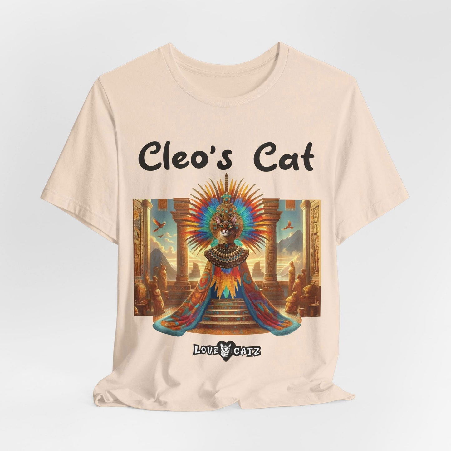 Cleo's Cat Story: T-shirt (S–XL) - Design 01