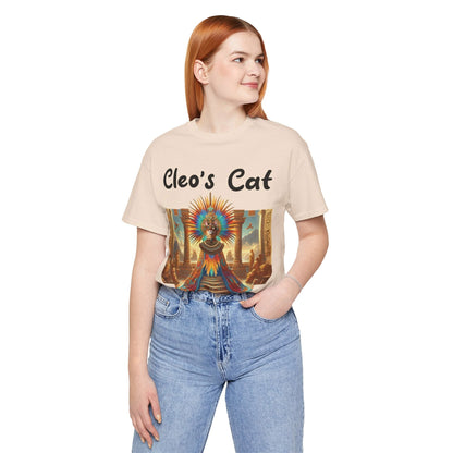 Cleo's Cat Story: T-shirt (S–XL) - Design 01 - Double-Sided