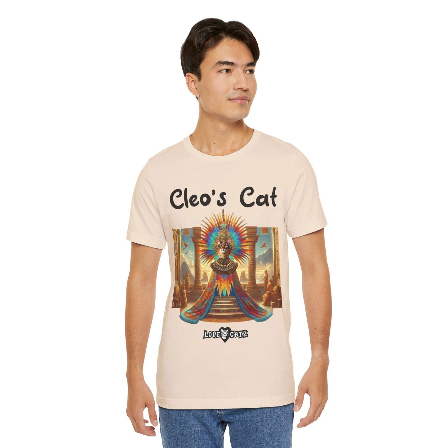Cleo's Cat Story: T-shirt (S–XL) - Design 01 - Double-Sided