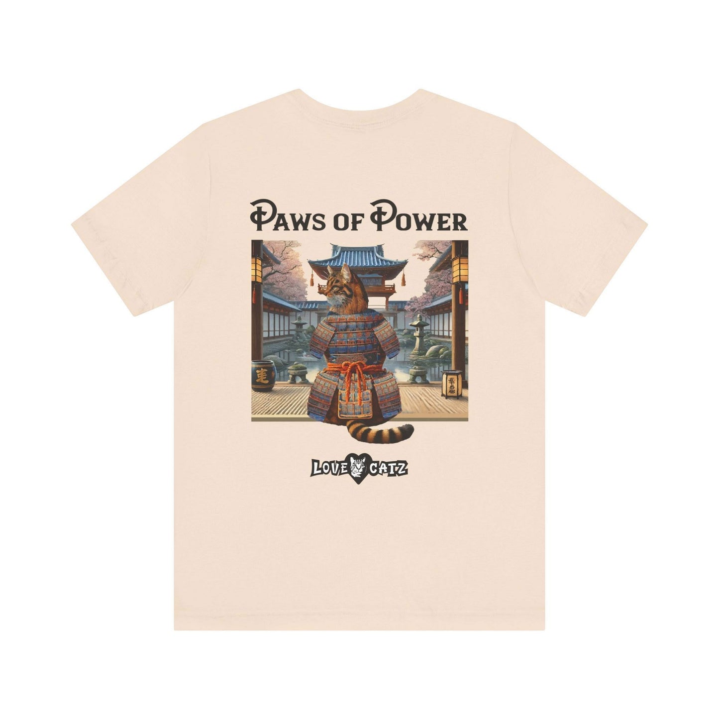 Shogun's Cat Story: T-shirt (2XL–5XL) - Design 01 - Double-Sided