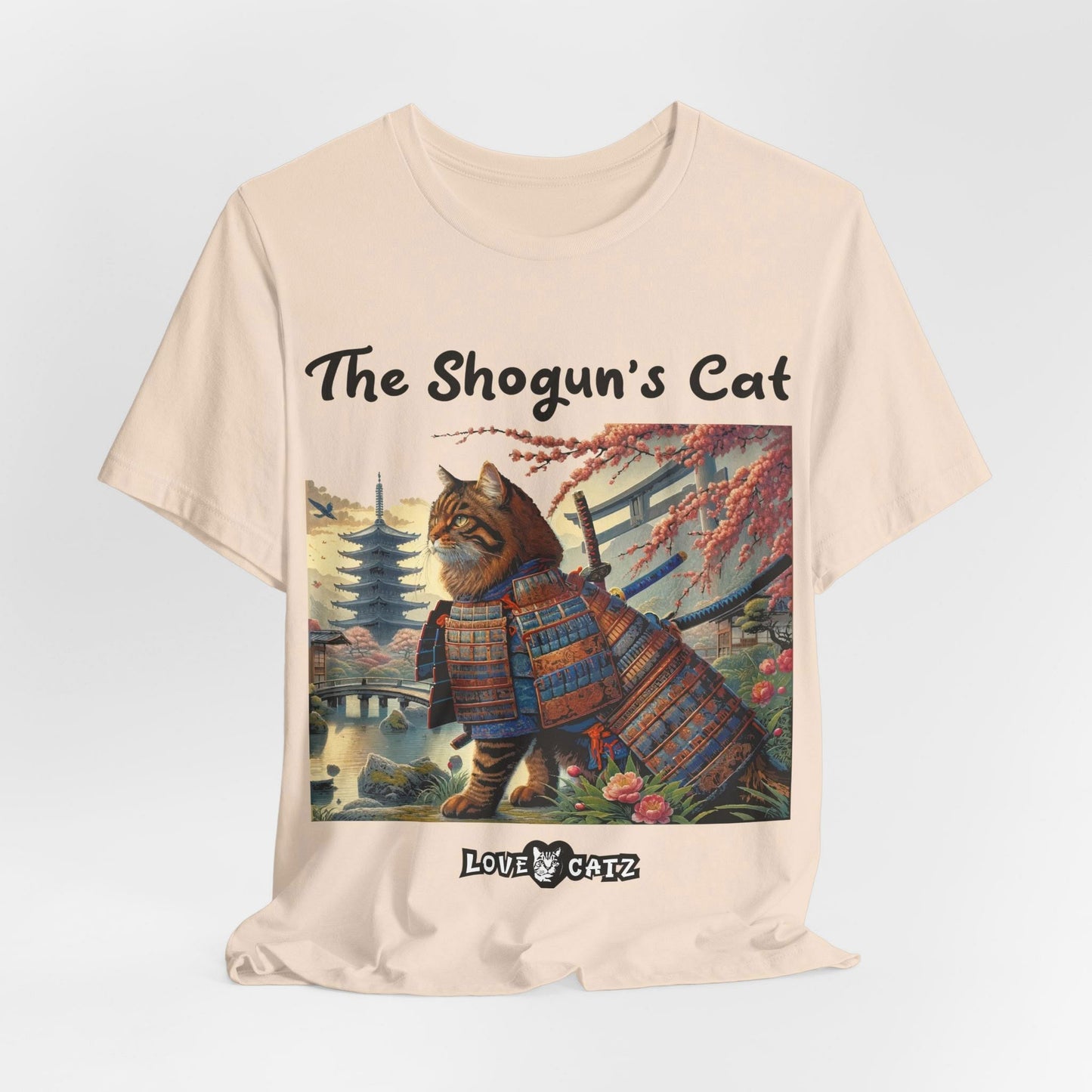 Shogun's Cat Story: T-shirt (2XL–5XL) - Design 01