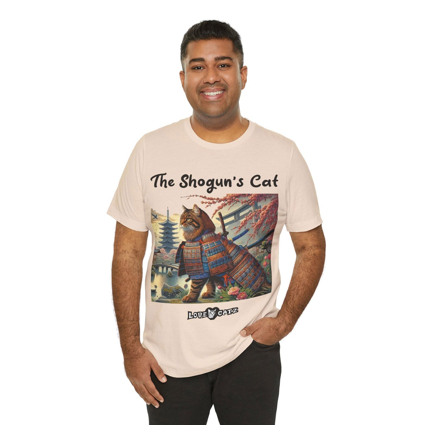 Shogun's Cat Story: T-shirt (2XL–5XL) - Design 01