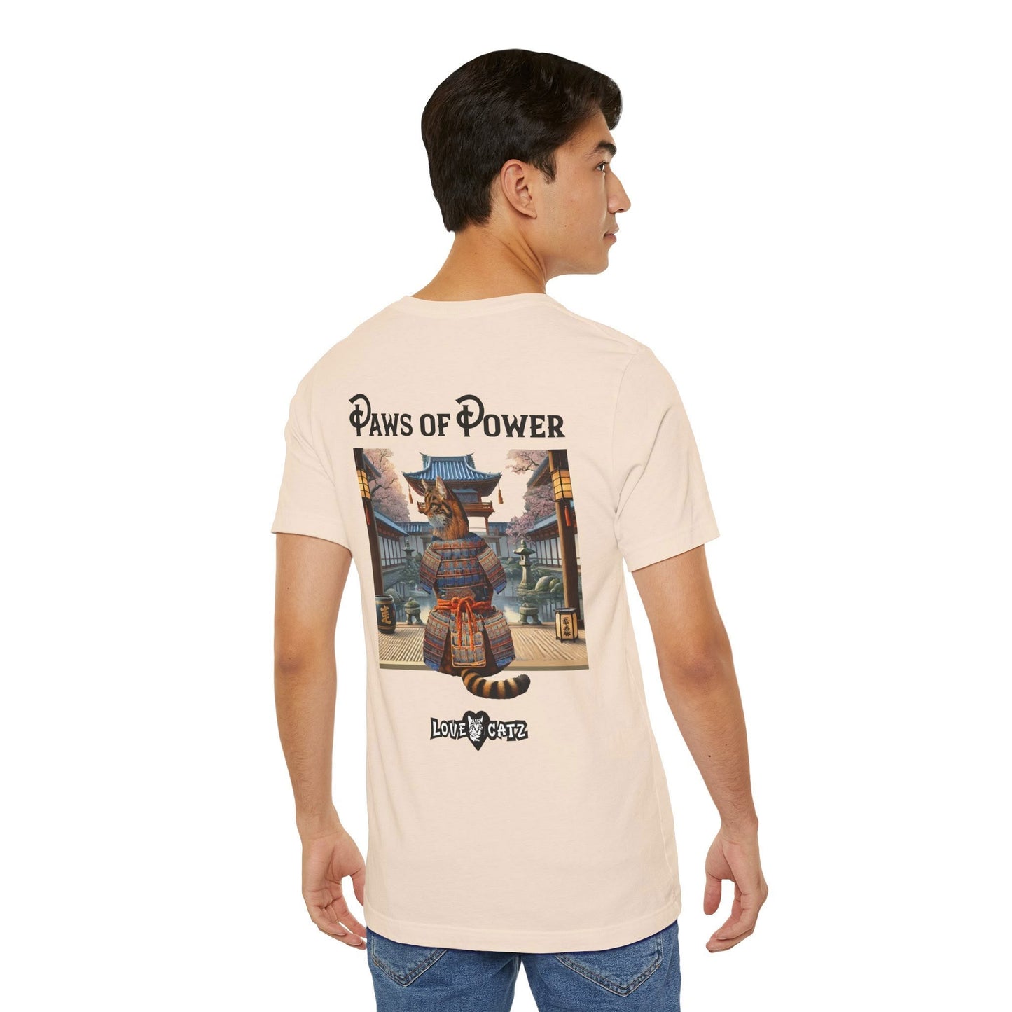Shogun's Cat Story: T-shirt (S–XL) - Design 01 - Double-Sided