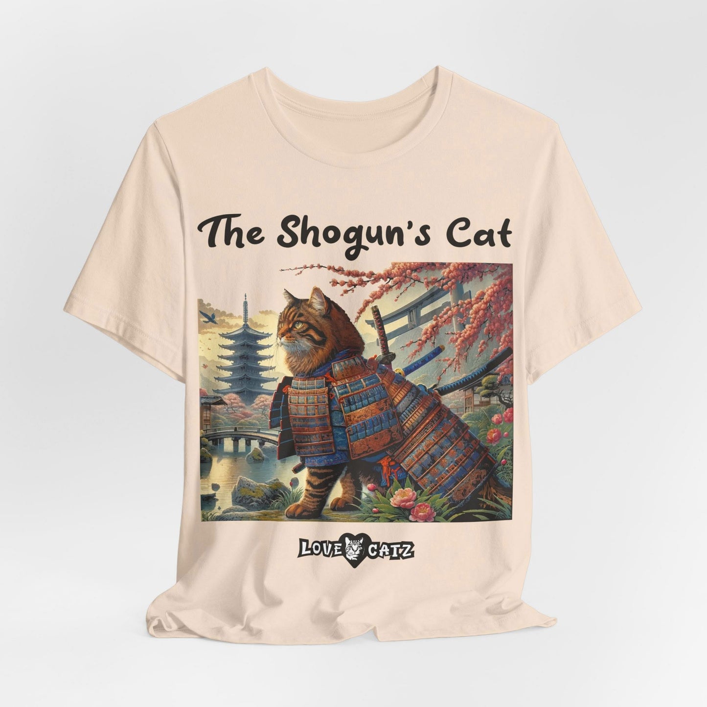 Shogun's Cat Story: T-shirt (S–XL) - Design 01