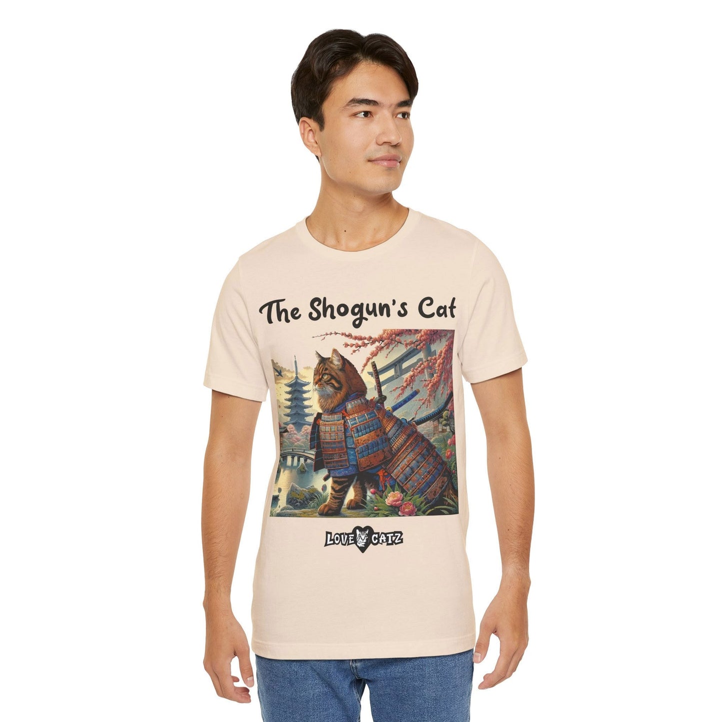 Shogun's Cat Story: T-shirt (S–XL) - Design 01