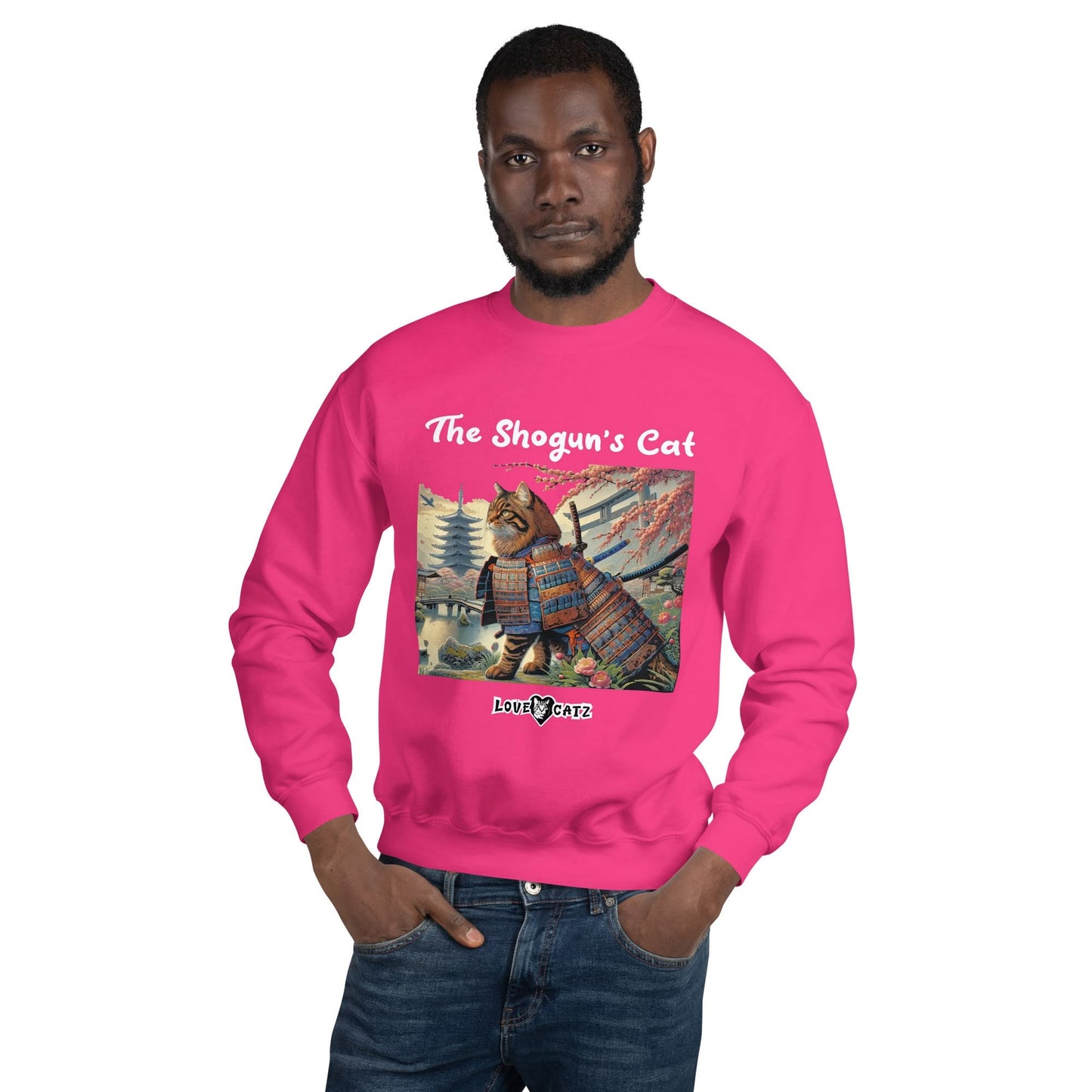 Shogun's Cat Story: Sweatshirt (S–XL) - Design 01 - Double-Sided