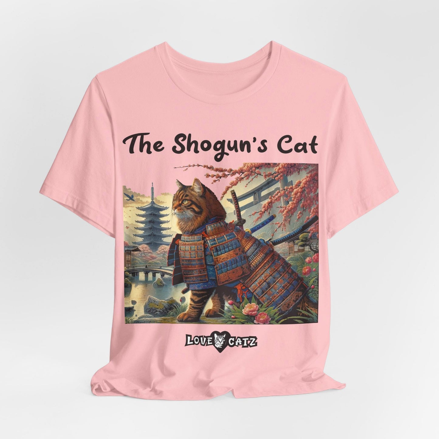 Shogun's Cat Story: T-shirt (S–XL) - Design 01