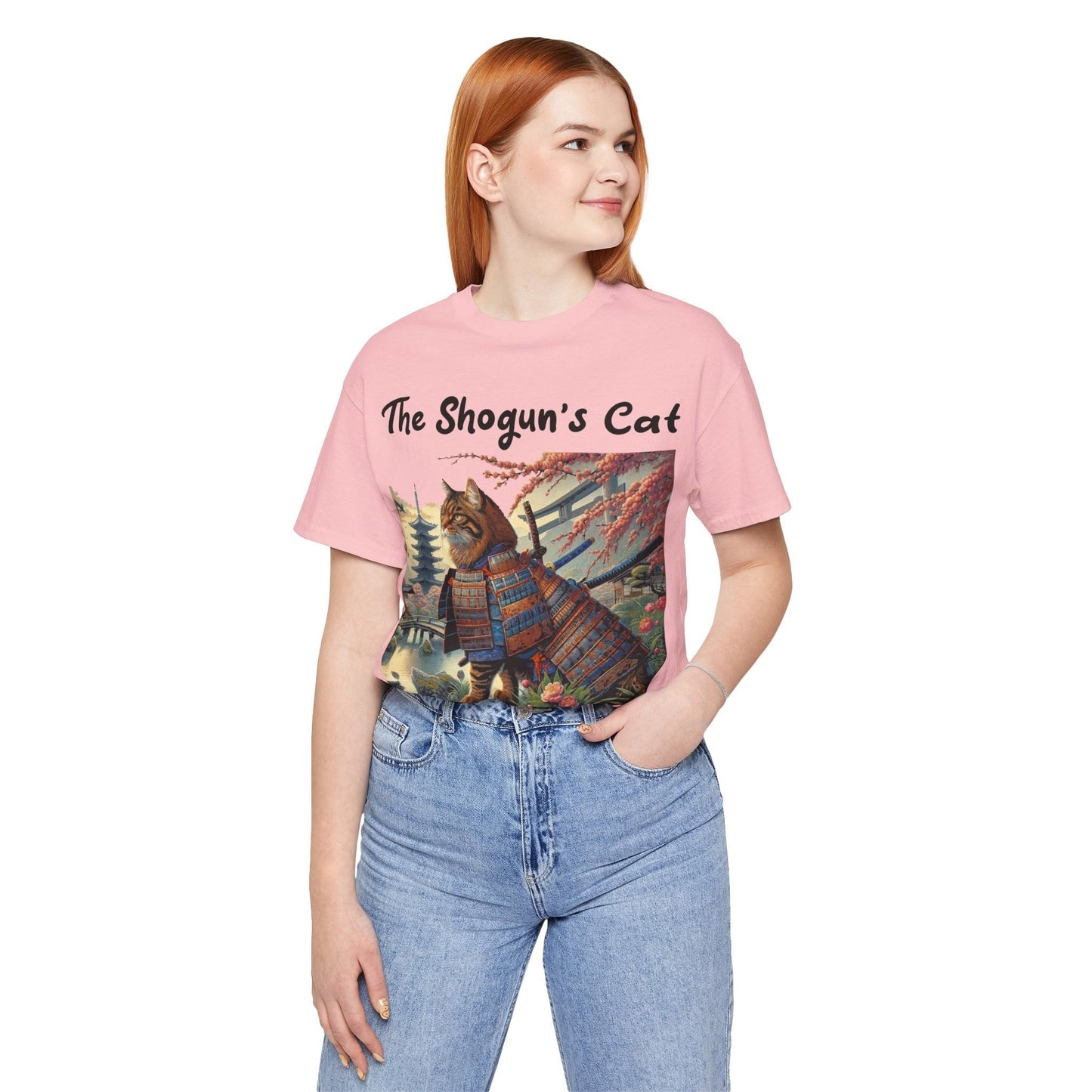 Shogun's Cat Story: T-shirt (S–XL) - Design 01 - Double-Sided