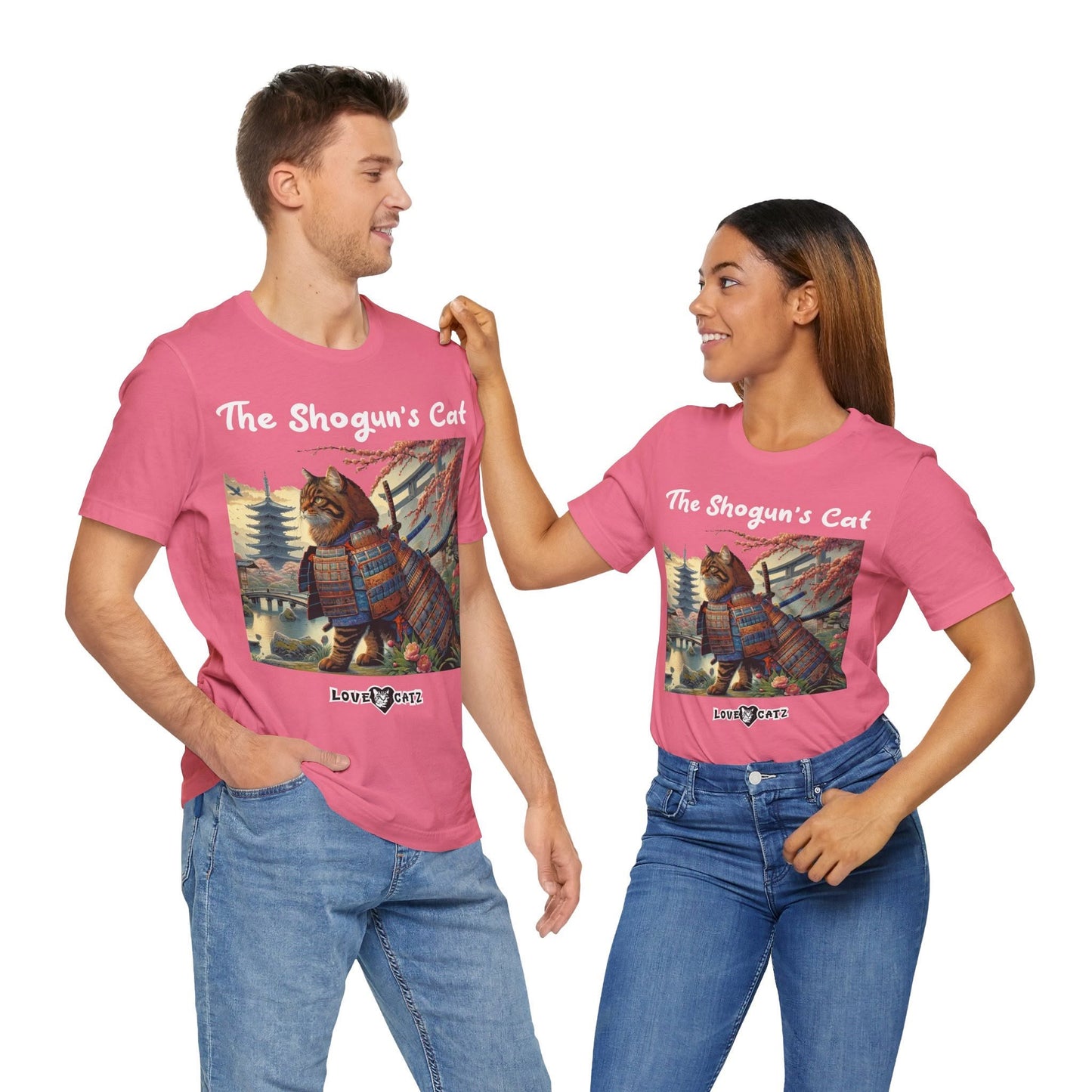 Shogun's Cat Story: T-shirt (S–XL) - Design 01