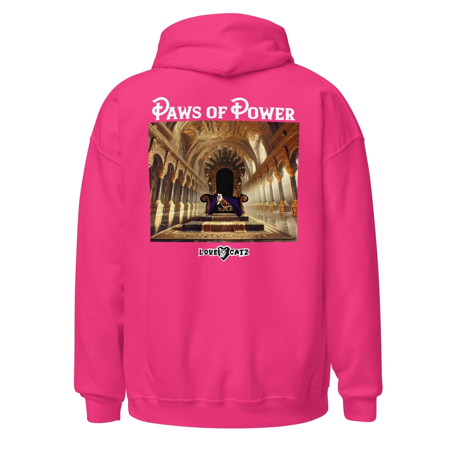 Paws of Power: Hoodie (S–XL) - Design 01A