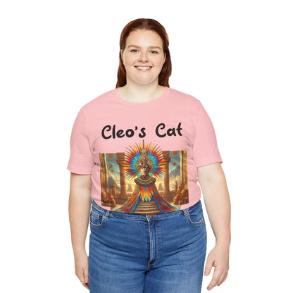Cleo's Cat Story: T-shirt (2XL–5XL) - Design 01 - Double-Sided
