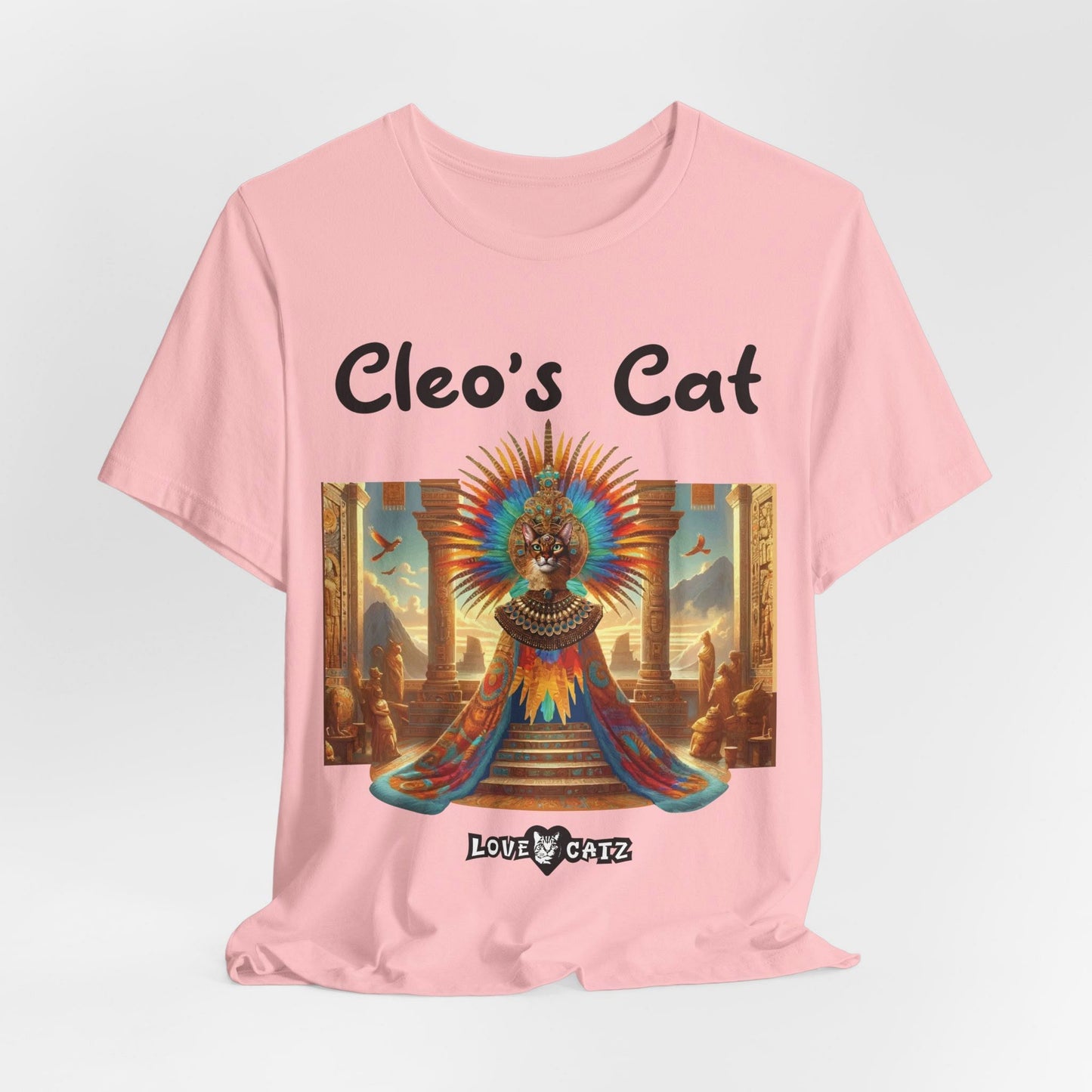 Cleo's Cat Story: T-shirt (S–XL) - Design 01