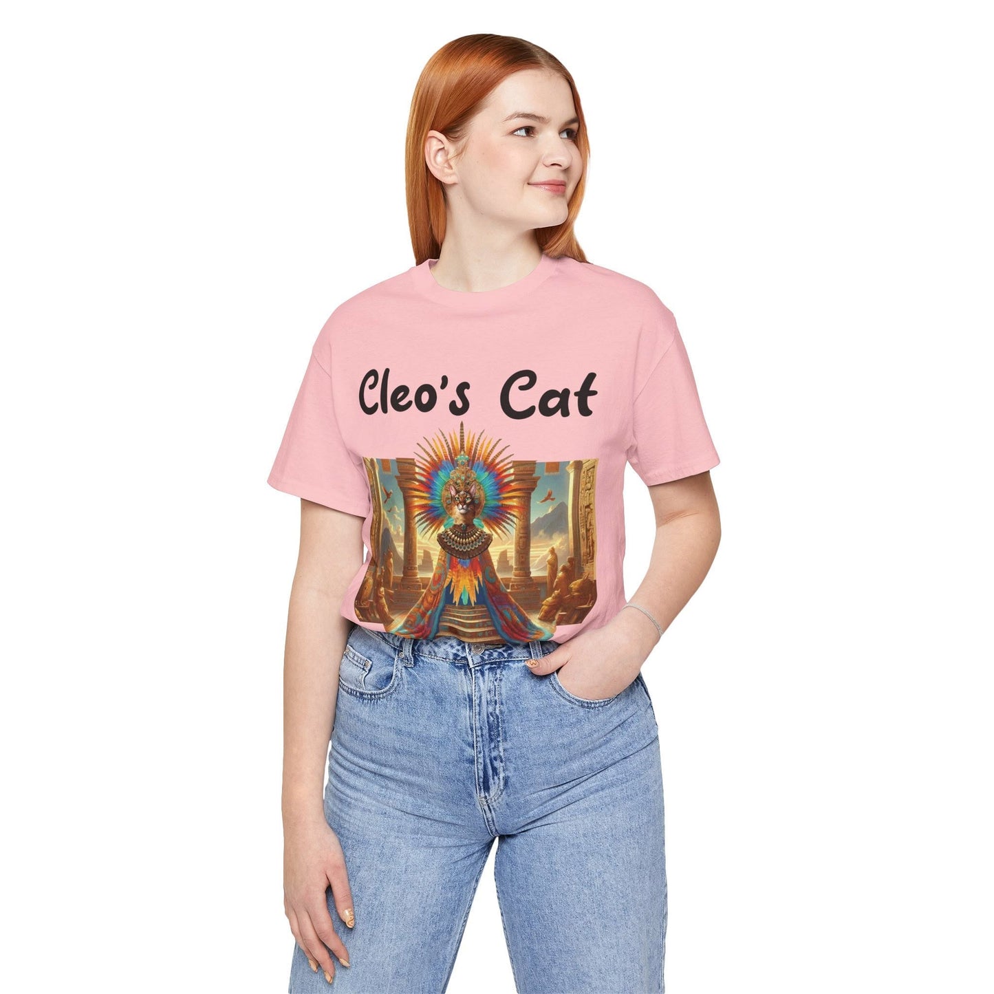 Cleo's Cat Story: T-shirt (S–XL) - Design 01