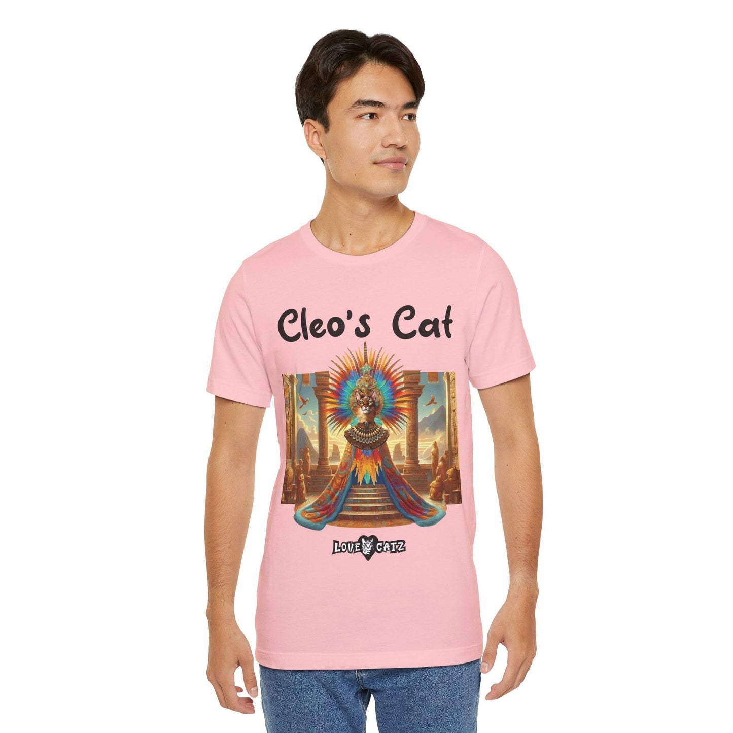 Cleo's Cat Story: T-shirt (S–XL) - Design 01 - Double-Sided
