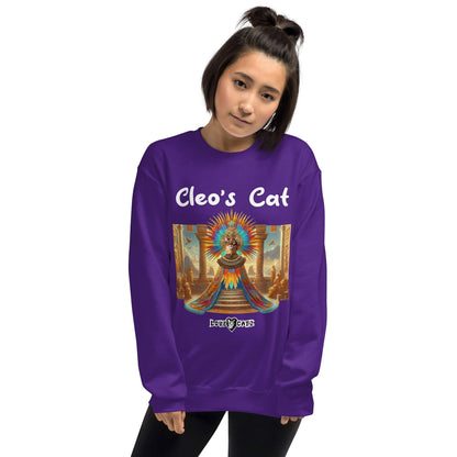 Cleo's Cat Story: Sweatshirt (S–XL) - Design 01 - Double-Sided