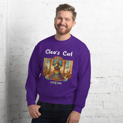 Cleo's Cat Story: Sweatshirt (2XL–5XL) - Design 01 - Double-Sided