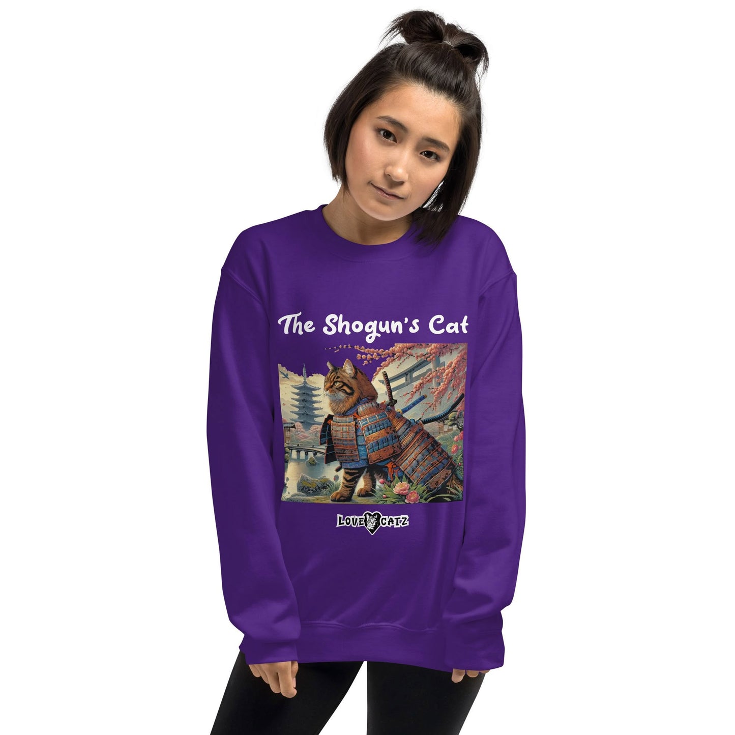 Shogun's Cat Story: Sweatshirt (S–XL) - Design 01 - Double-Sided