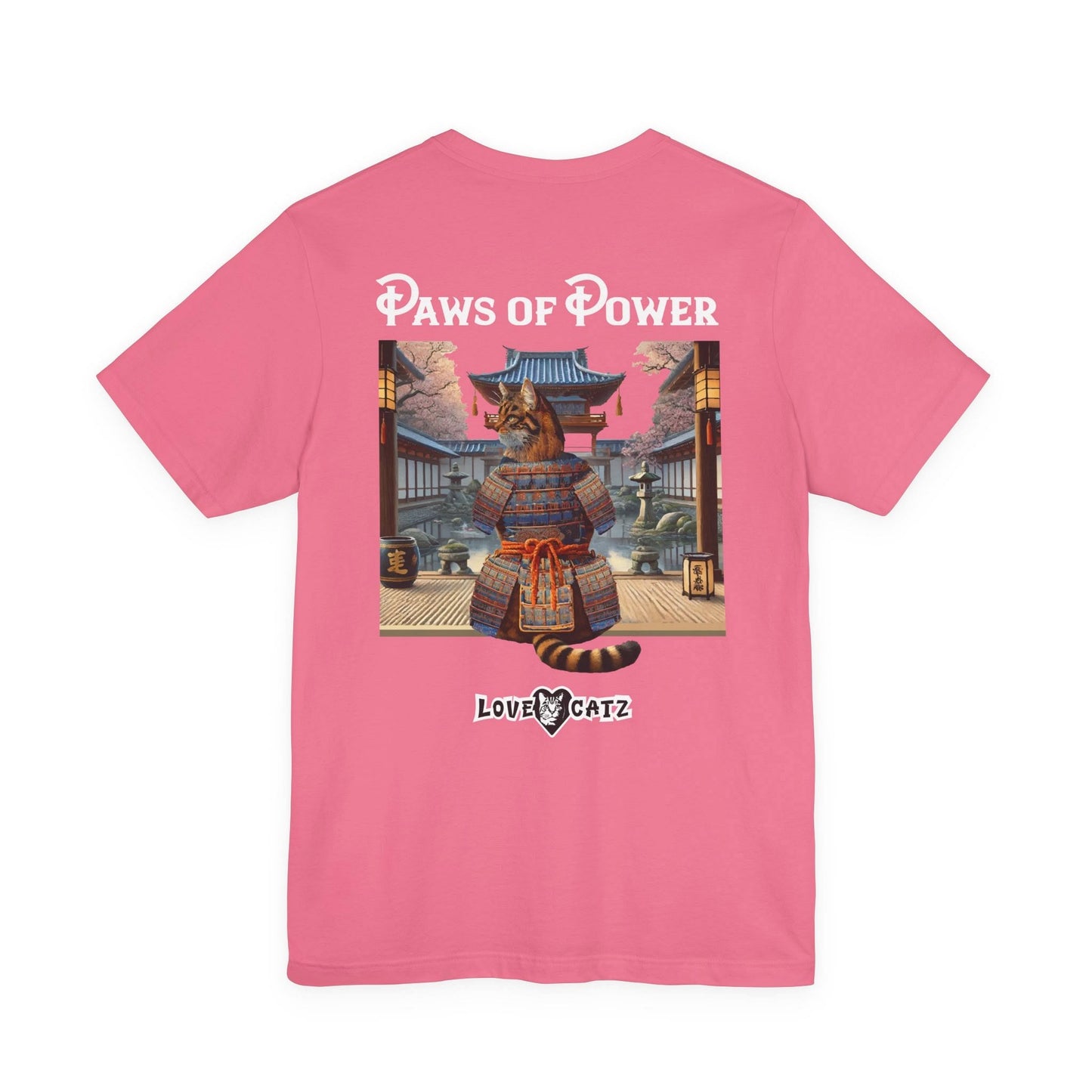Shogun's Cat Story: T-shirt (S–XL) - Design 01 - Double-Sided