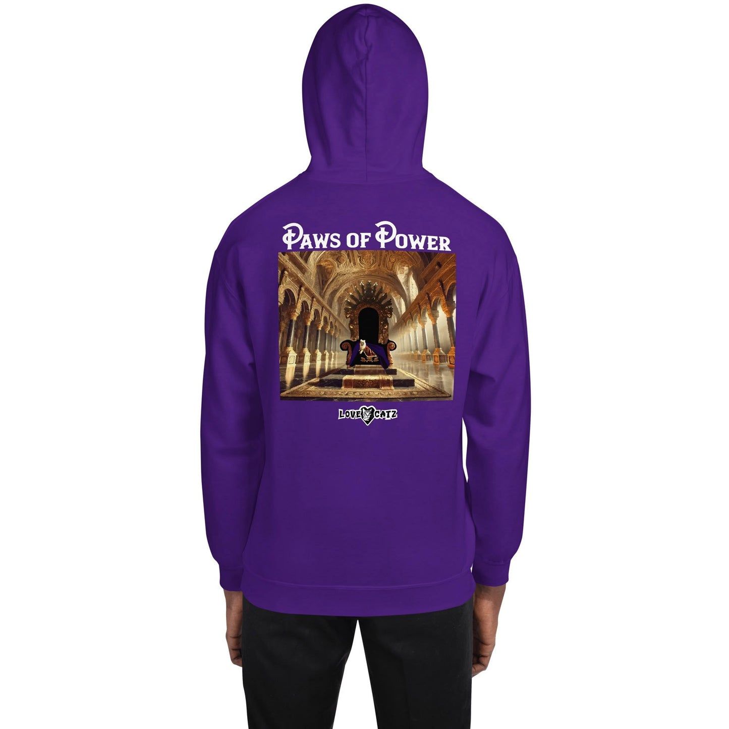 Paws of Power: Hoodie (S–XL) - Design 01A