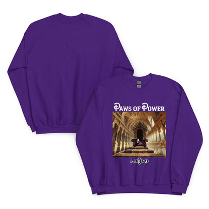 Paws of Power: Sweatshirt (2XL–5XL) - Design 01