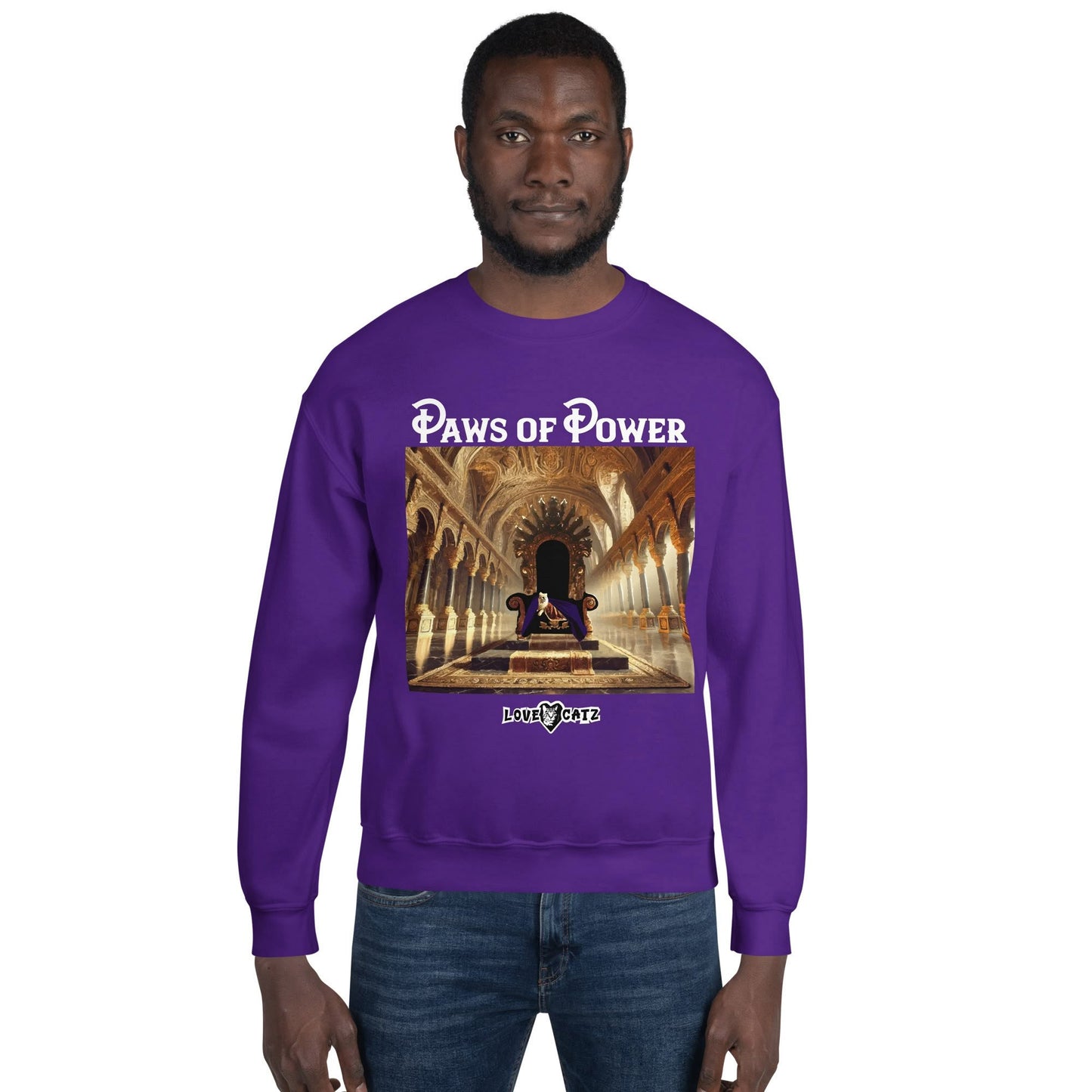 Paws of Power: Sweatshirt (S–XL) - Design 01