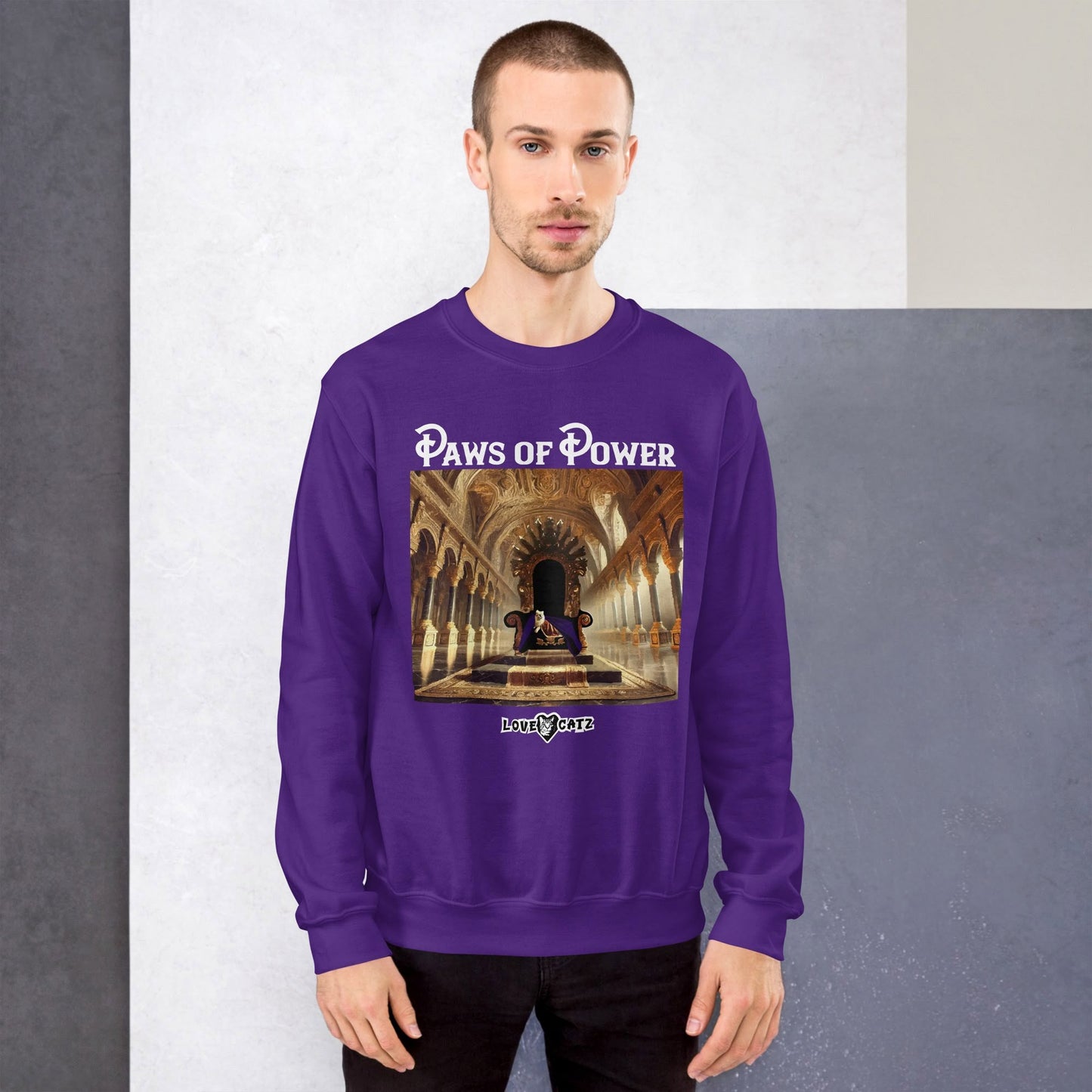 Paws of Power: Sweatshirt (S–XL) - Design 01