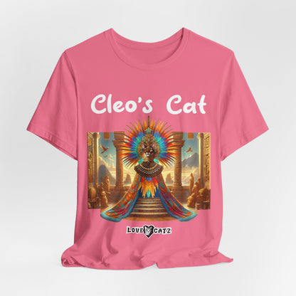 Cleo's Cat Story: T-shirt (2XL–5XL) - Design 01 - Double-Sided