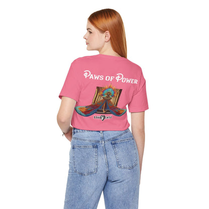 Cleo's Cat Story: T-shirt (S–XL) - Design 01 - Double-Sided