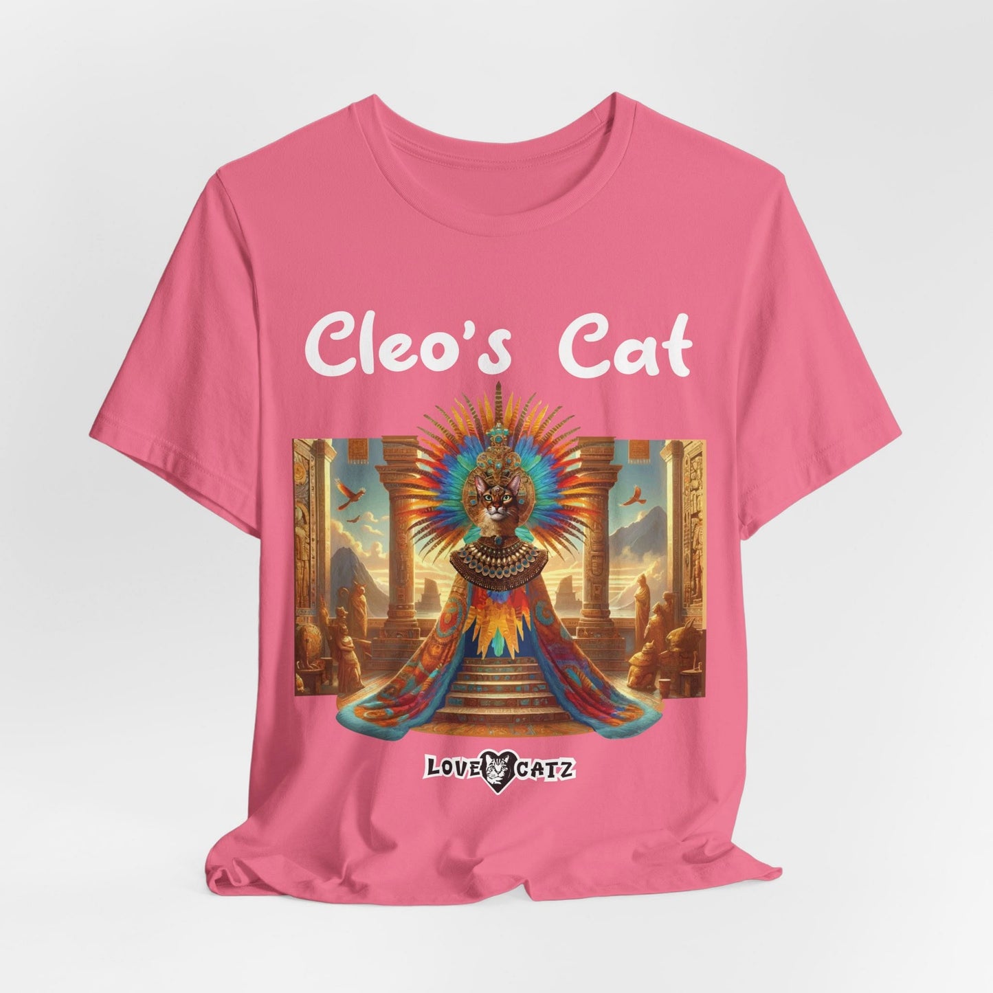 Cleo's Cat Story: T-shirt (S–XL) - Design 01 - Double-Sided