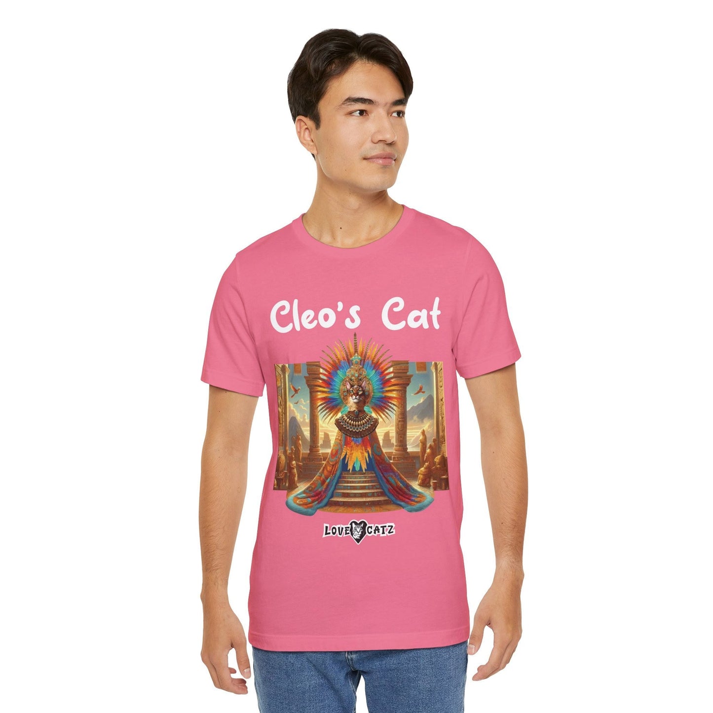 Cleo's Cat Story: T-shirt (S–XL) - Design 01 - Double-Sided