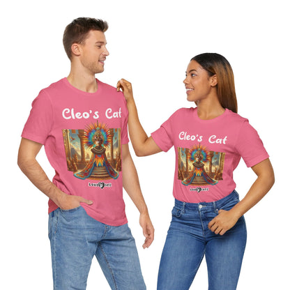 Cleo's Cat Story: T-shirt (S–XL) - Design 01 - Double-Sided