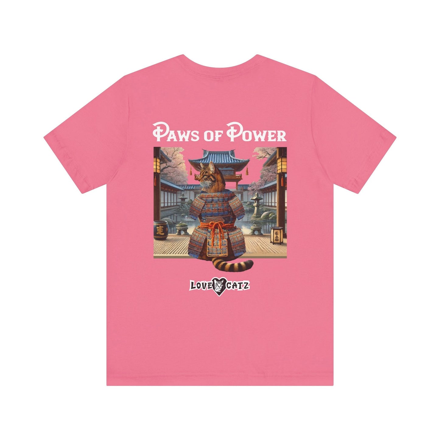 Shogun's Cat Story: T-shirt (2XL–5XL) - Design 01 - Double-Sided