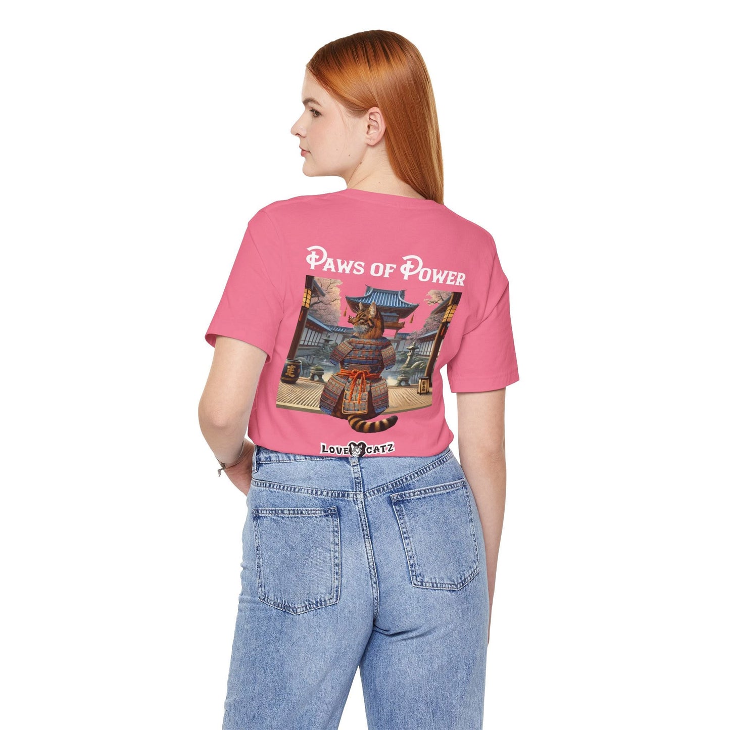 Shogun's Cat Story: T-shirt (S–XL) - Design 01 - Double-Sided